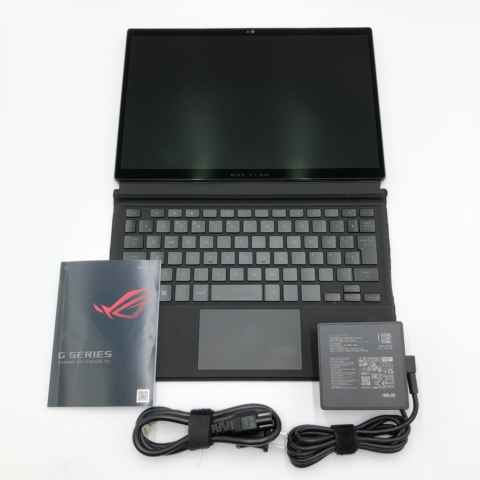 ASUS ゲーミングノートPC ROG Flow Z13 13.4インチ GeForce RTX 4050 Core i9-13900H メモリ16GB SSD1TB 165Hz RGB Windows11 GZ301VU-I9R4050
