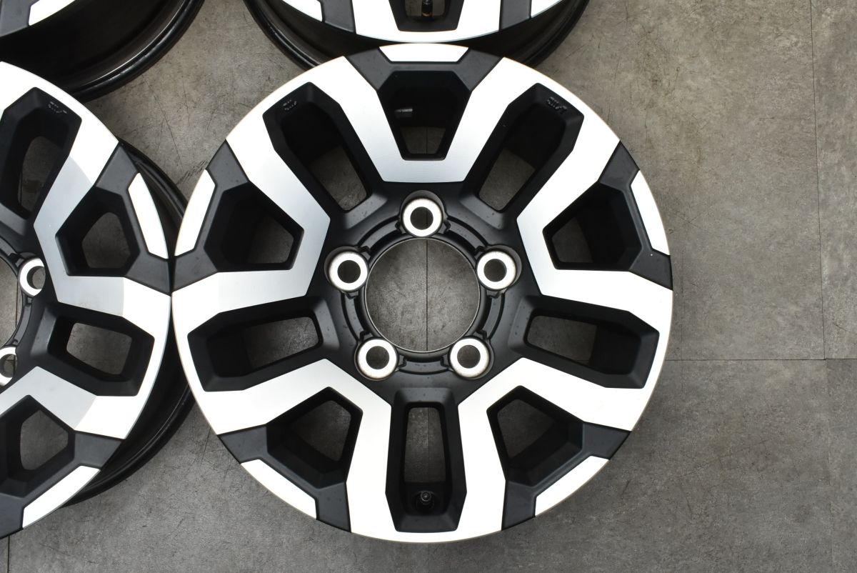 新車外し 美品】トヨタ 再再販 ランドクルーザー 70 純正 16in 7J ±0