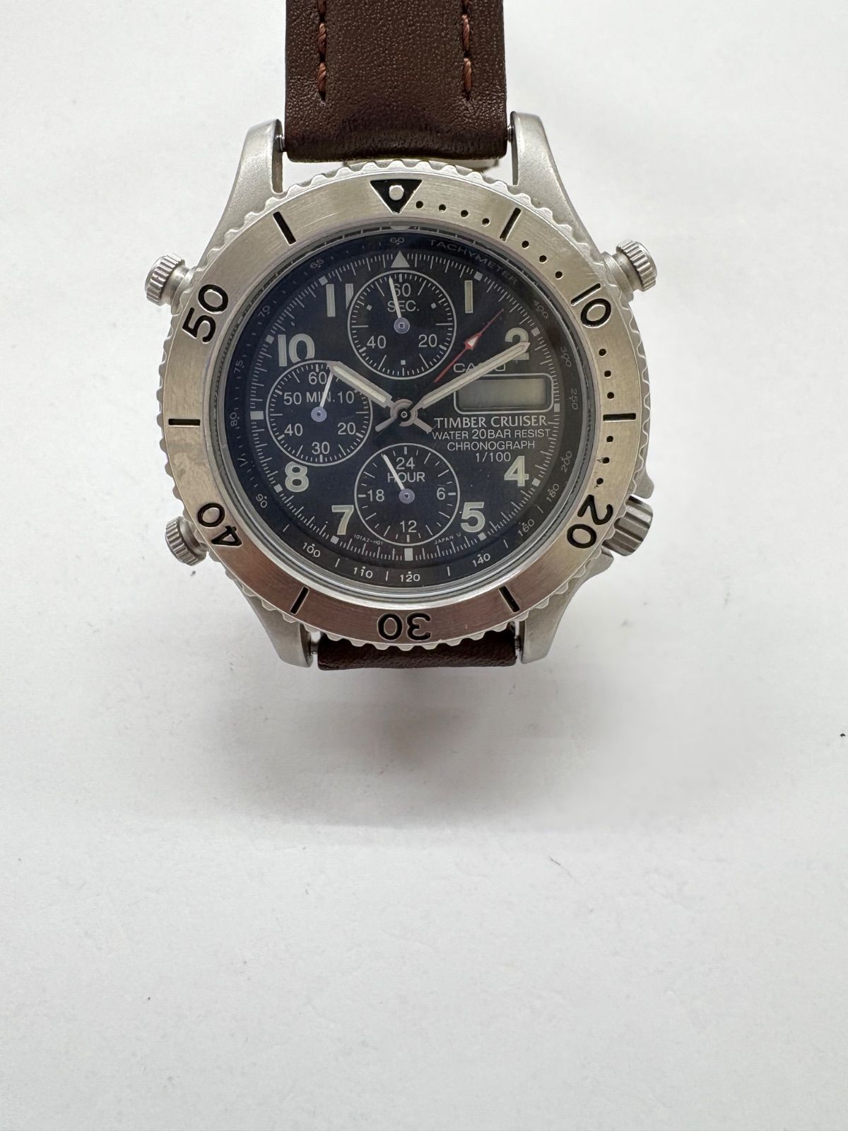 カシオ TIMBER cruiser クロノグラフ 動作未確認