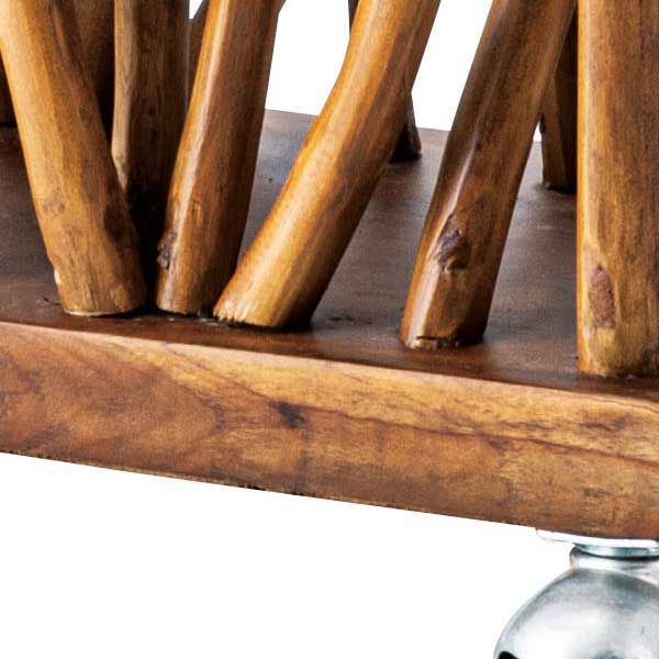 キャスター付き 約W62×D20×H181cm