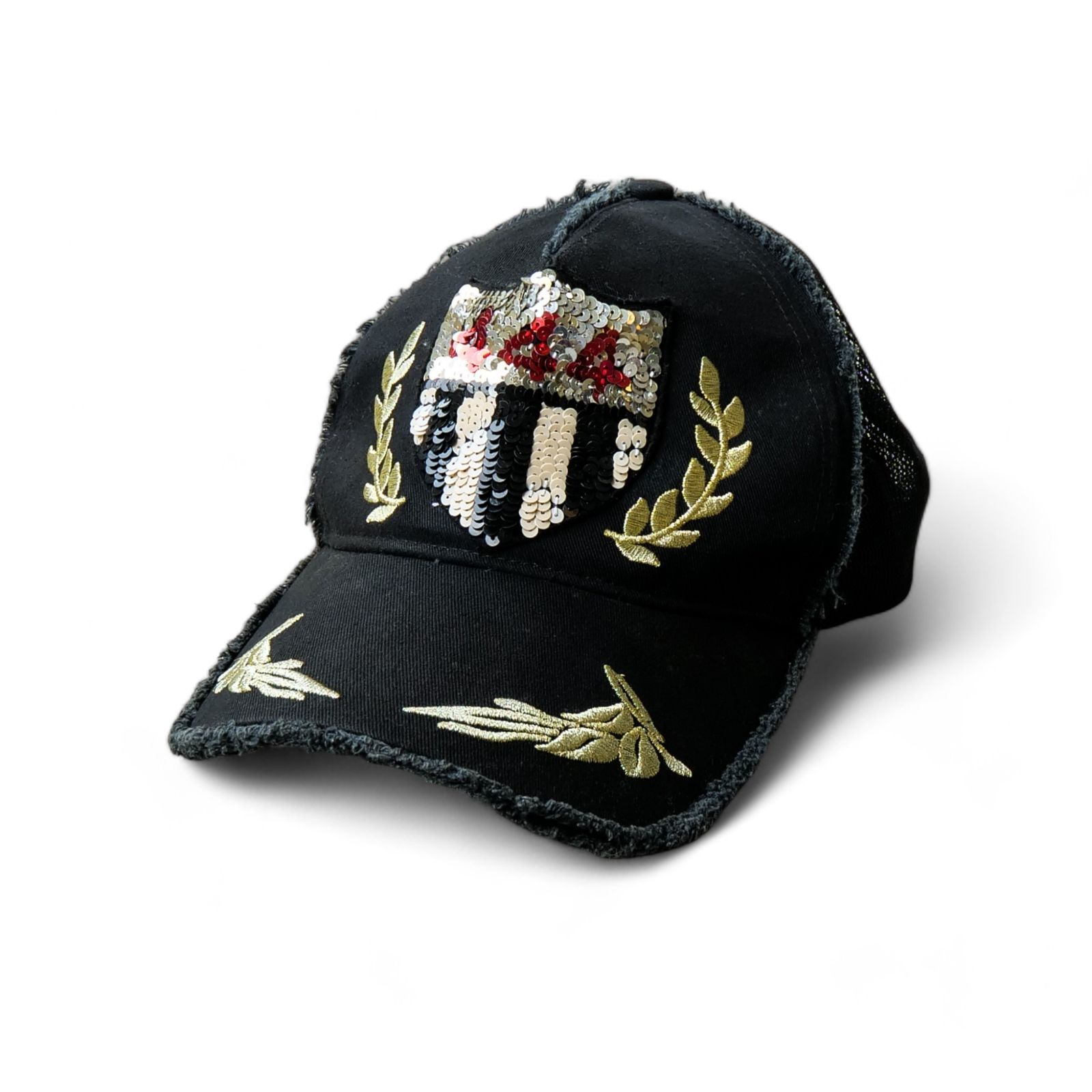 【新品】RonHerman YOSHINORI KOTAKEビーズロゴキャップ 新品】RonHerman YOSHINORI KOTAKEビーズロゴキャップ