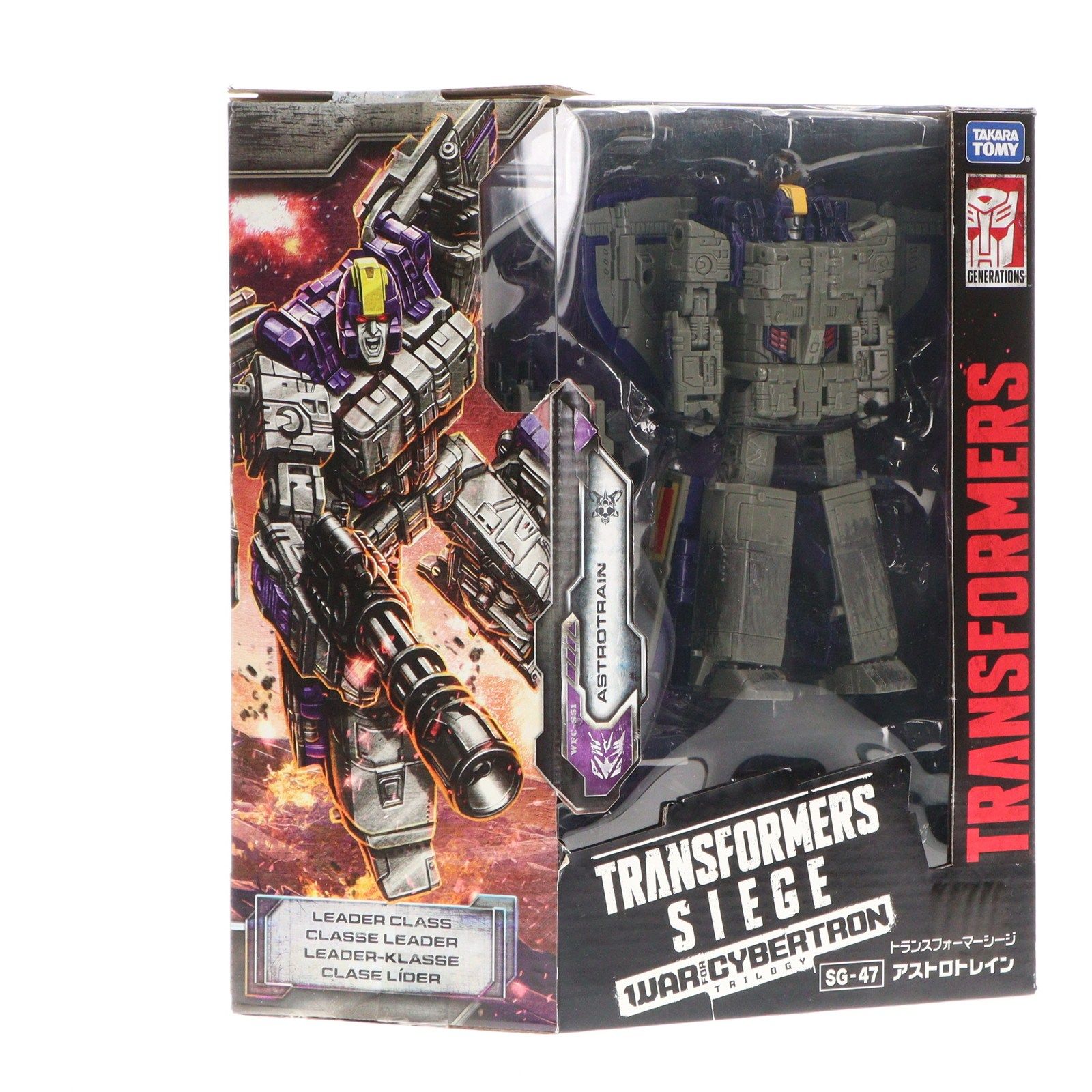 アストロトレイン トランスフォーマー シージ SG-47 ウォーフォー