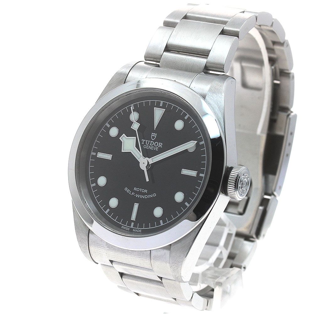 チュードル TUDOR 79540 ヘリテージ ブラックベイ 自動巻き メンズ良品  