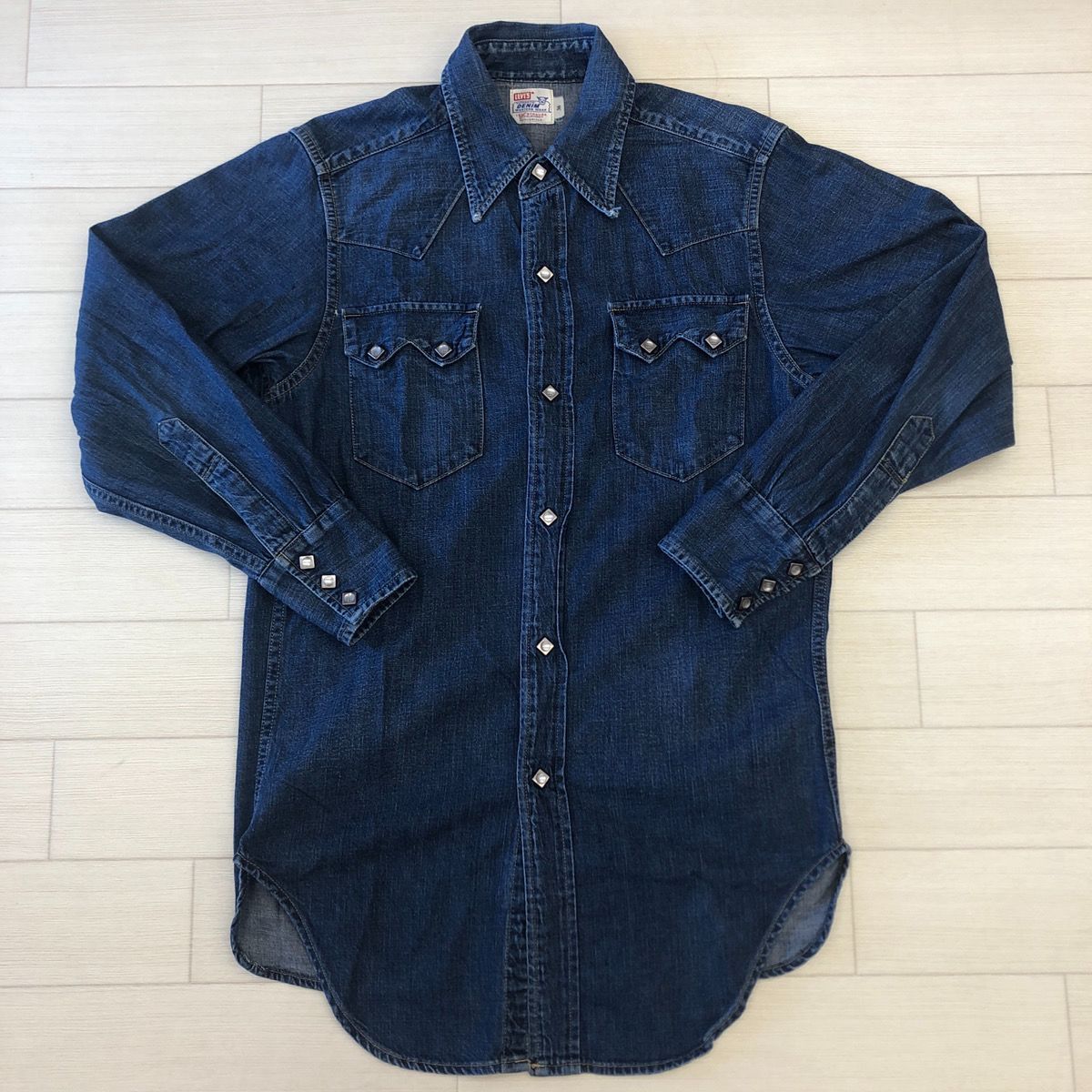 br>LEVI'S <br>デニムウエスタンシャツ 日本製 61504-53 0100