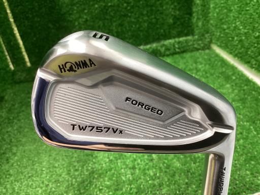本間ゴルフ TOUR WORLD TW757Vx 6S アイアンセット IR 純正特注シャフト フレックスS メンズ 男性用 右利き 右用 Bランク ゴルフクラブ
