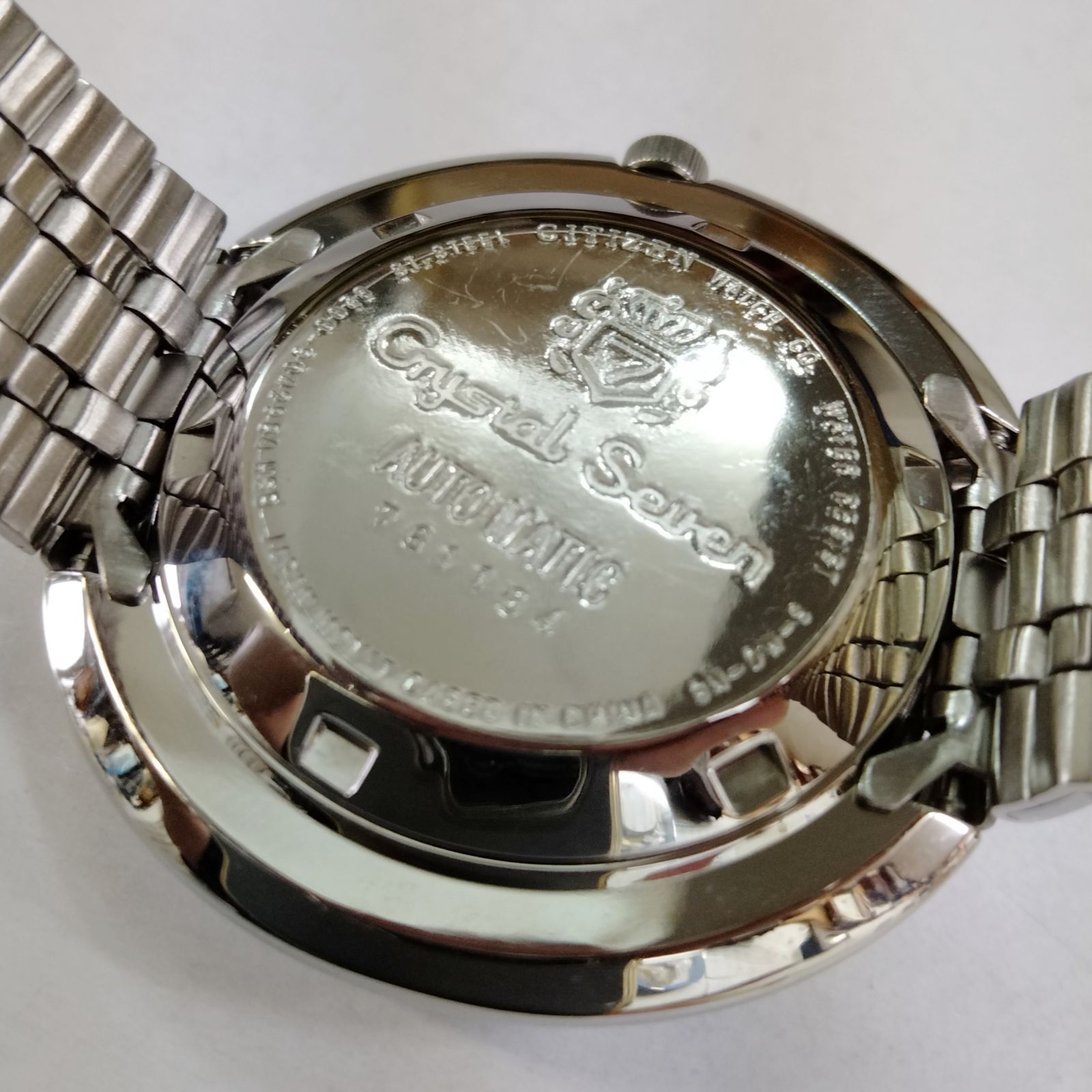 最終値下げ！超レア CITIZEN クリスタルセブン ブラック ナイアガラ