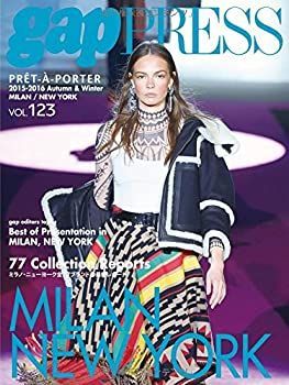 【中古】2015-16 A/W PRESS vol.123 MILAN/NY (gap PRESS Collections)