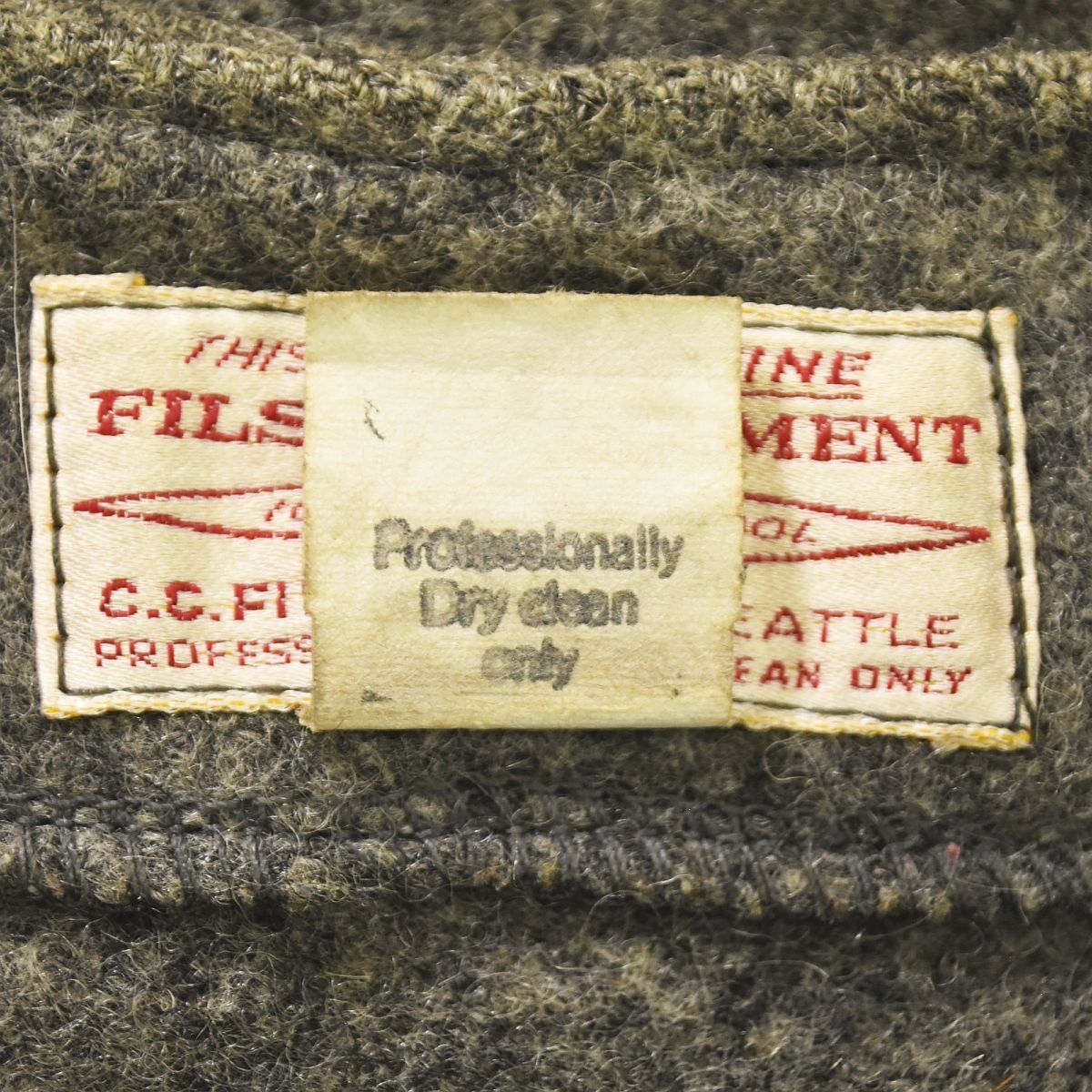 希少】 70s80sヴィンテージ USA製 フィルソン FILSON マッキーノ