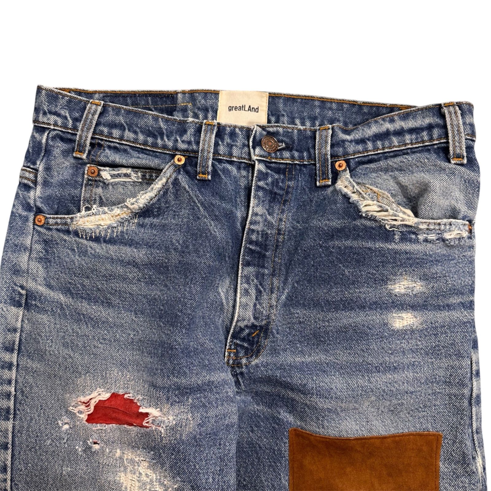 71】greatLAnd POLLYMAN DENIM PANT グレートランド デニム