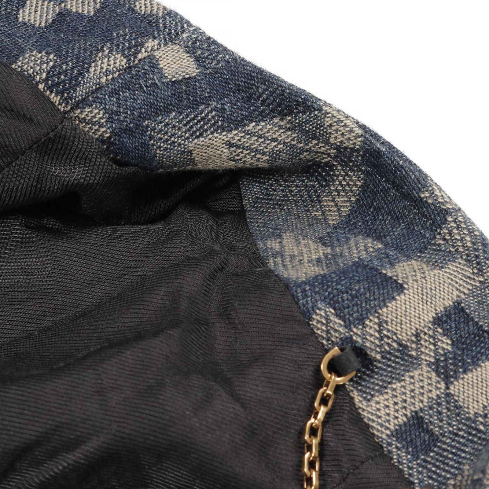 ルイ・ヴィトン LOUIS VUITTON デニムジャケット ダミエ RM251M