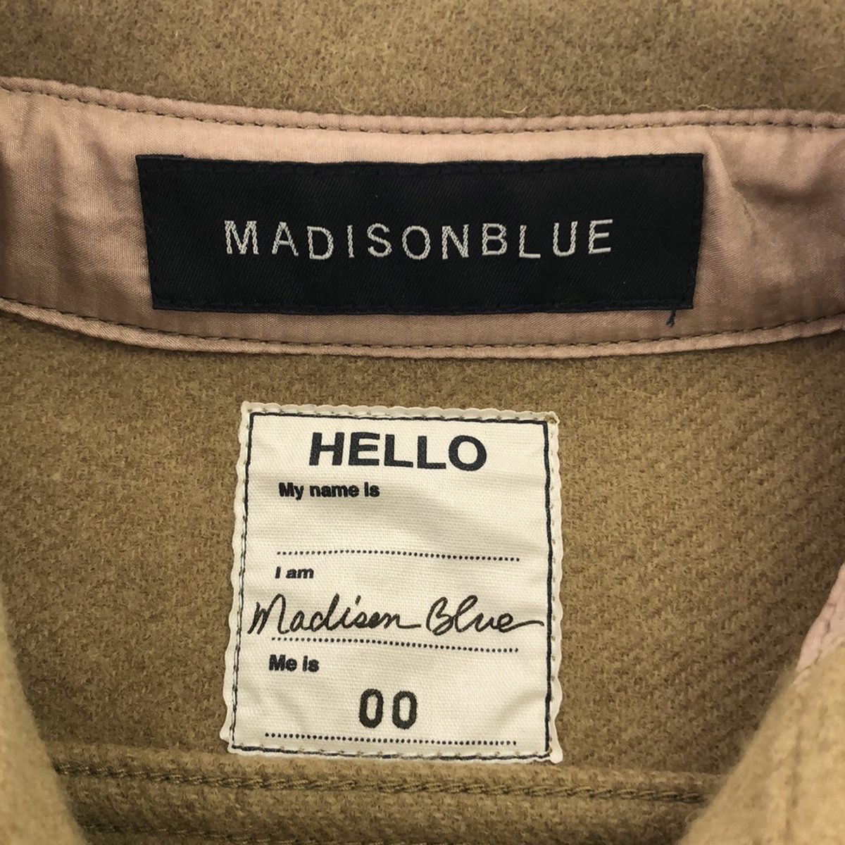 MADISON BLUE マディソンブルー ウールCPOシャツジャケット MB174-5017  