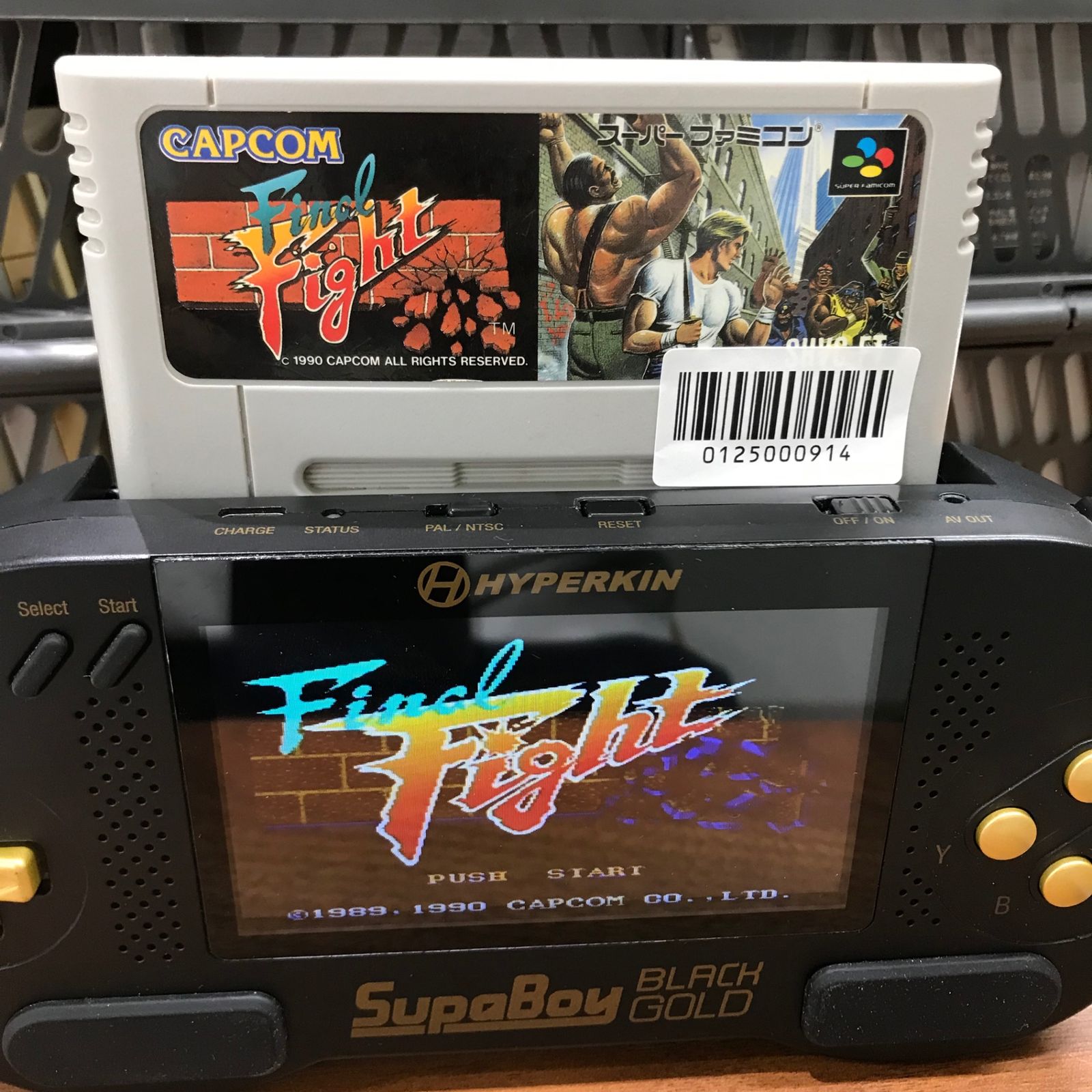 【動作確認済】スーパーファミコン用ソフト「ファイナルファイト」 動作確認済】ファイナルファイト SHVC-FT[SFC/SNES]/AI