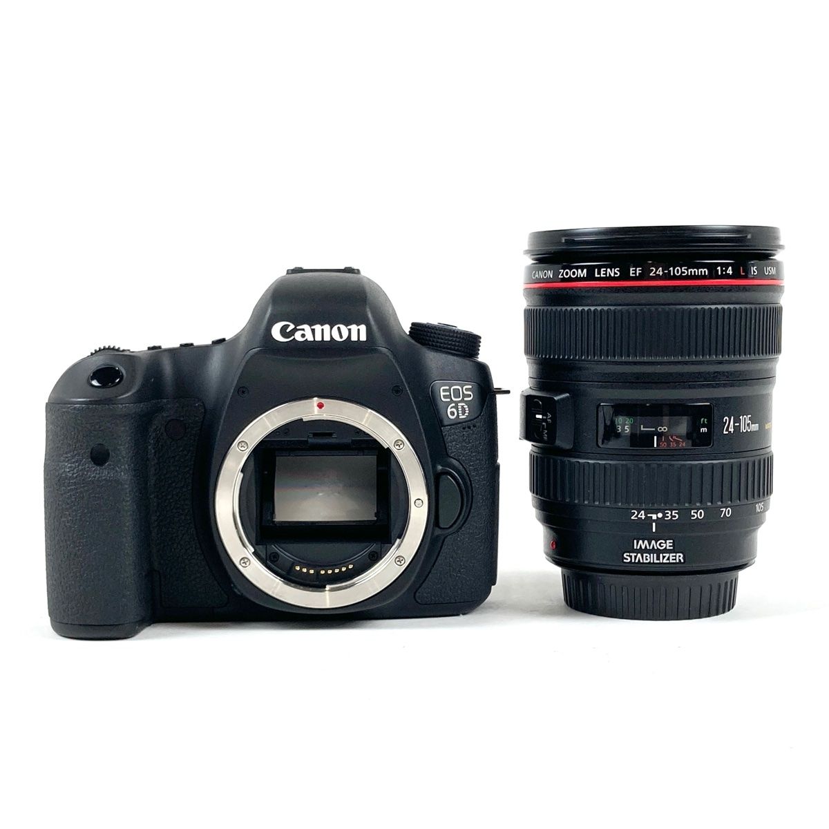 箱付き】CANON EOS 6D EF24-105 レンズキット 電池二つ付き