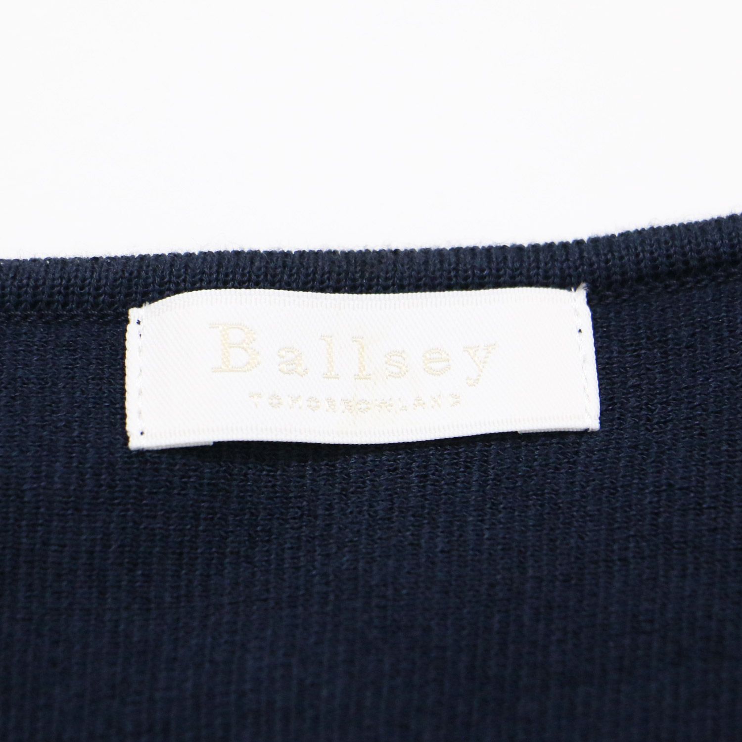 Ballsey ボールジー ニット ネイビー 紺 サイズ:S(9号) / 24春夏  
