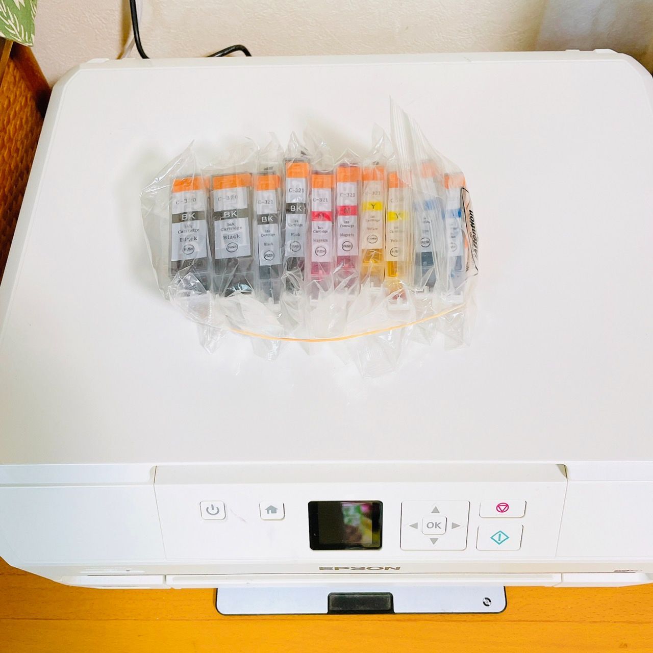 エプソン EP706A ジャンク品 インク全種付き ジャンク品】EPSON EP