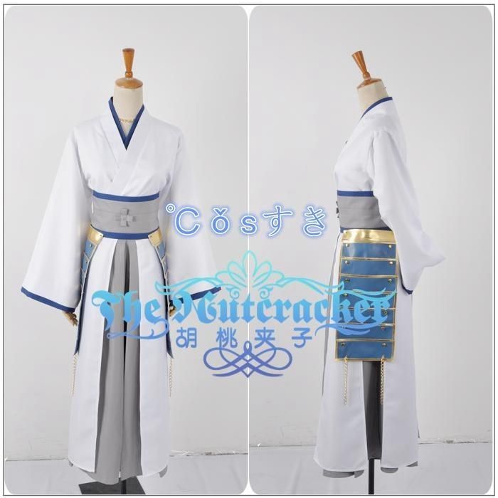 新品 コスプレ衣装 online【鶴丸国永　つるまるくになが】スカート　cos/cosplay/Lolita 変装/仮装/豪華/華麗/高品質　ケープポンチョ　5 鶴丸国永(つるまるくになが) コスプレ衣装 『刀剣乱舞（とうけんらんぶ