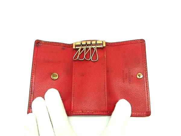 LOUIS VUITTON ルイヴィトン M63827 エピ ミュルティクレ4 4連 キー