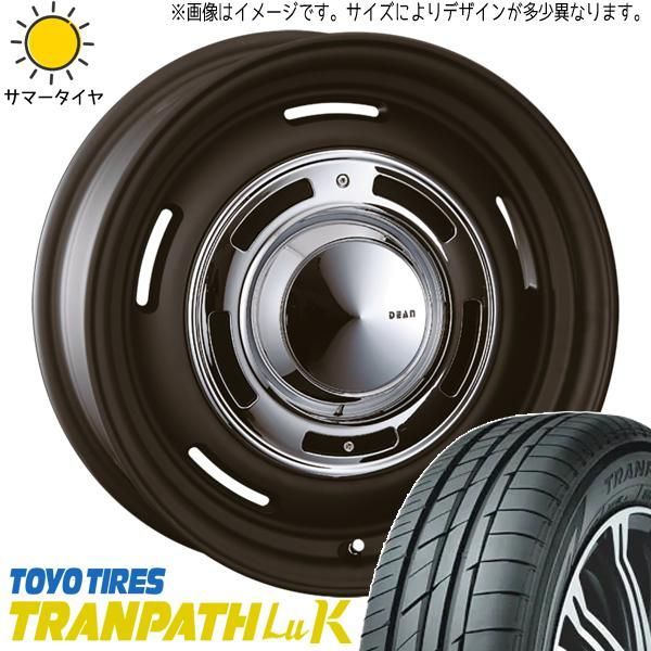 155/65R14 サマータイヤホイールセット デリカミニ etc (TOYO TRANPATH LUK & DEAN  CrossCountry 4穴 100) - メルカリ