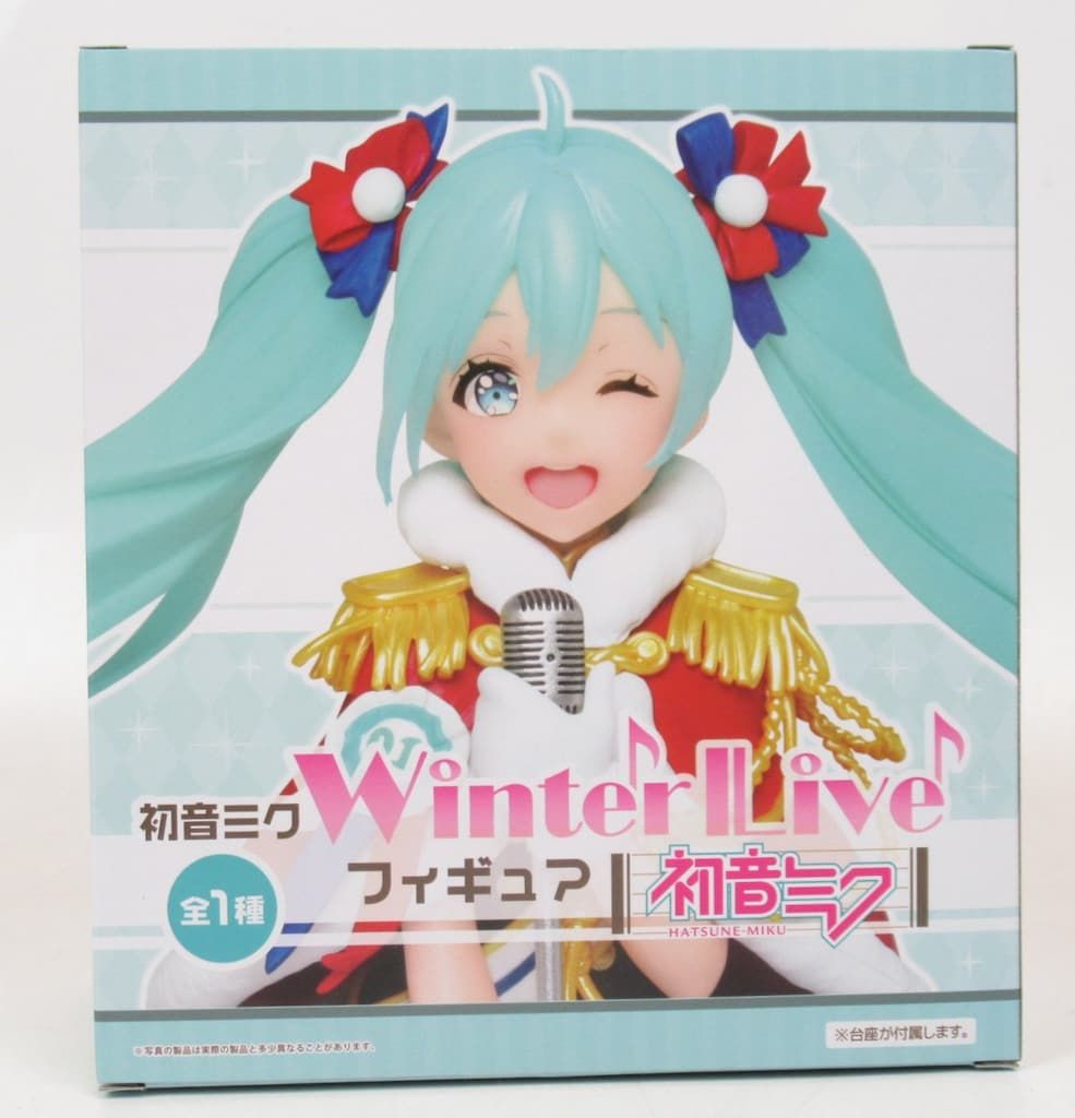 タイトー Winter Live フィギュア 初音ミク 再販版 - メルカリ