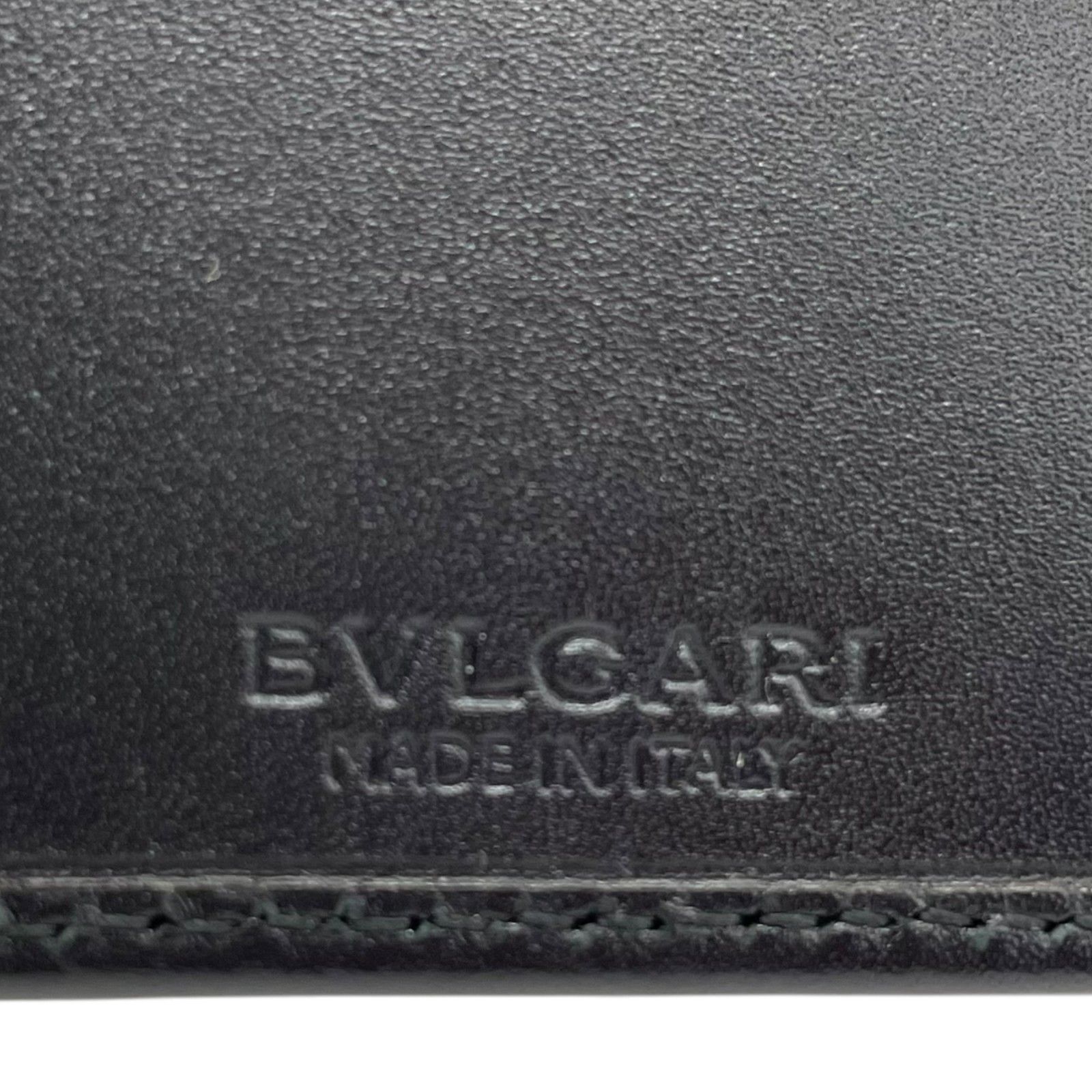 美品✨ブルガリ　二つ折り　長財布　コレツィオーネ　ウィークエンド　ヘリンボーン 未使用級】BVLGARI ブルガリ コレツィオーネ ウィークエンド 長