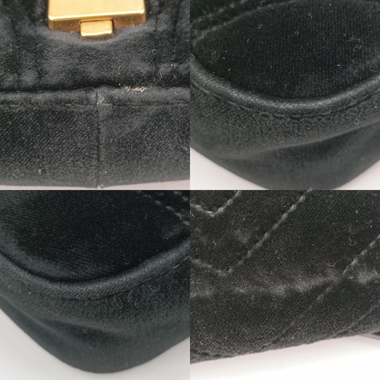 グッチGucciGGマーモントブラックベロア446744F022390003