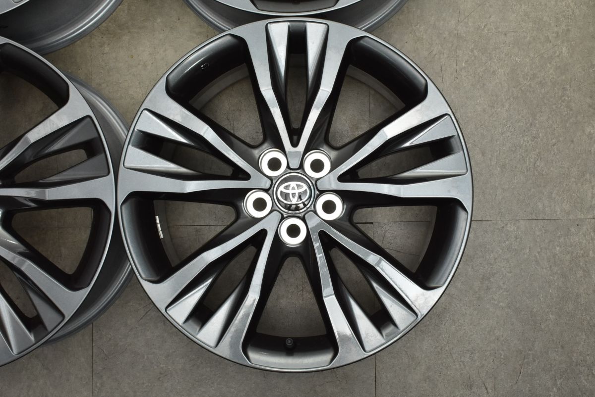 高品質で激安通販！ 新車外し トヨタ カローラツーリング W×B 純正 17in 7.5J 50 PCD100 4本 スポーツ セダン 50 プリウス スタッドレス用等に