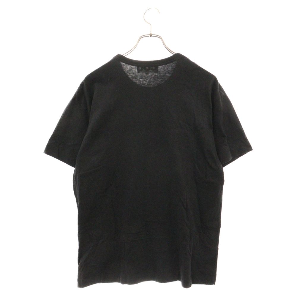 STUSSY (ステューシー) ×COMME des GARCONS CDG TEE コムデギャルソン フロントロゴプリント クルーネック半袖Tシャツ  SH-T002 ブラック - メルカリ