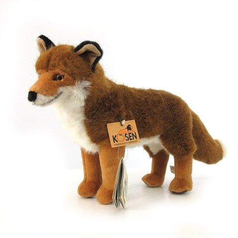 Amazon.co.jp: KOSEN ケーセン きつね キツネ ぬいぐるみ リアル
