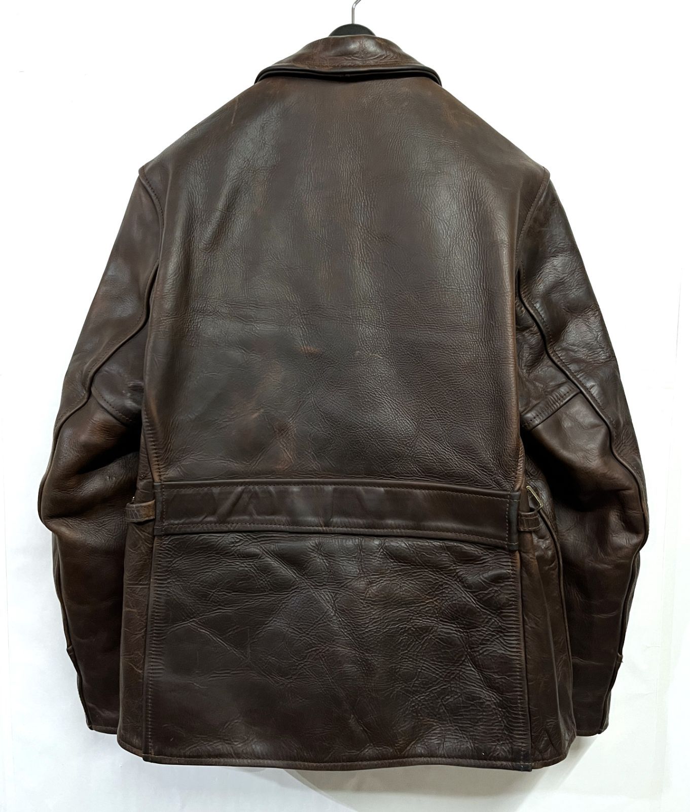 AERO LEATHER ホースハイド HERCULES 逆ハポケット ライダースジャケット SIZE 40 エアロレザー 馬革　ハイウェイマン HIGHWAYMAN 送料無料AERO LEATHER Hercules ⁄ エアロレザー