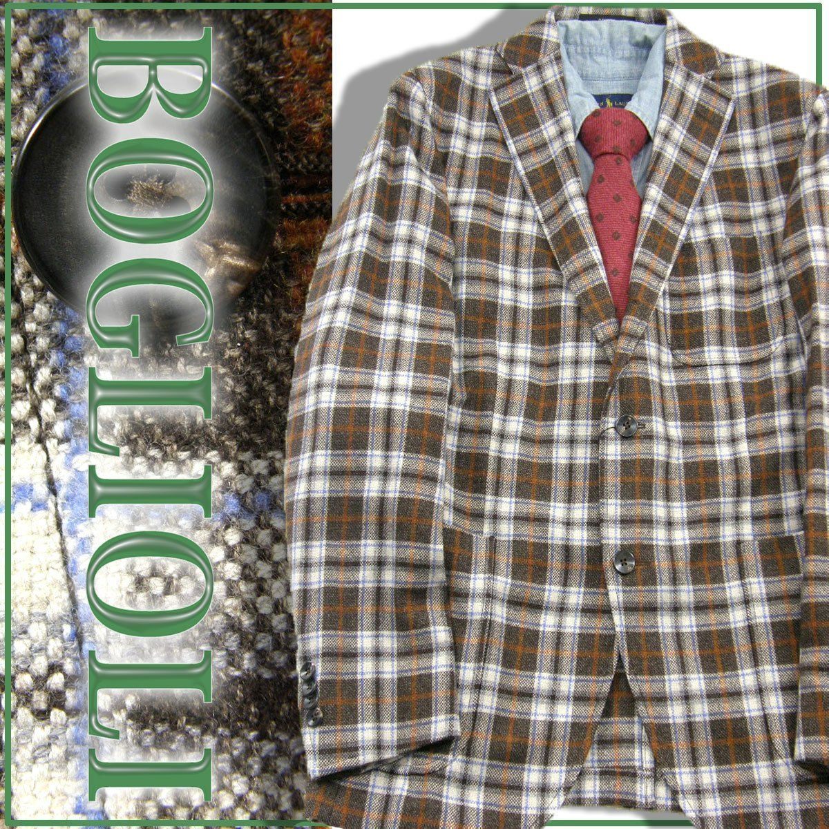 ボリオリBOGLIOLI カシミヤ混ジャケット 新品】 BOGLIOLI ／ ボリオリ DOVER JACKET カシミヤ混 ジャケット