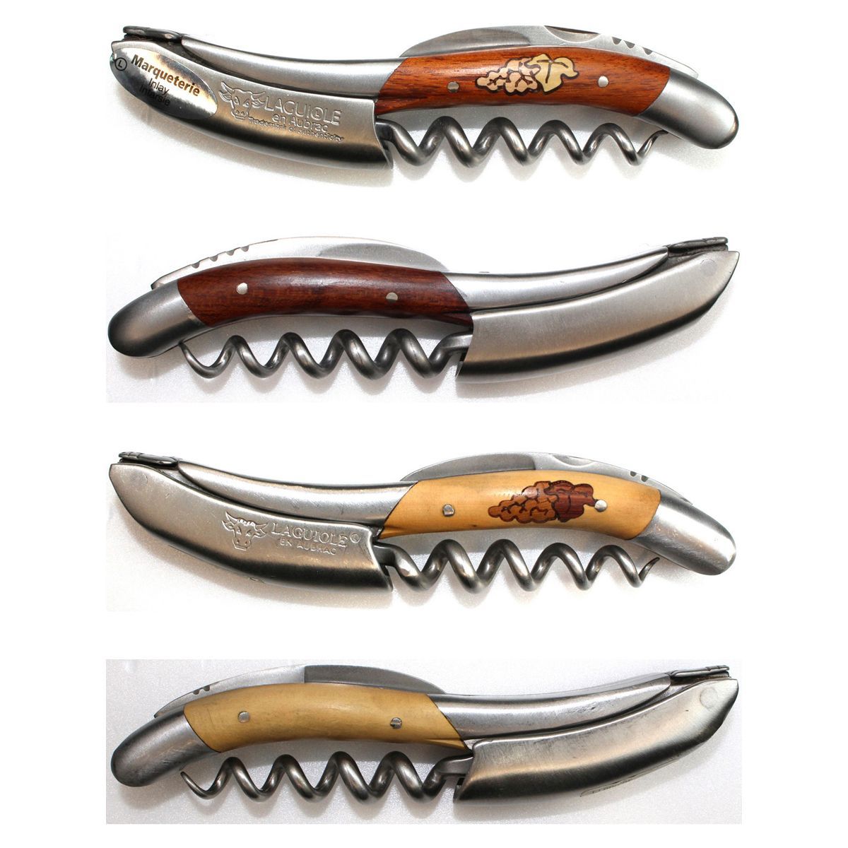 ラギオール　アン　オブラック　ソムリエナイフ　新品未使用　寄木細工 ラギオールアンオブラックソムリエナイフ新品未使用寄木細工