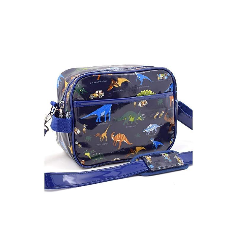 COLORFUL CANDY STYLE 通園バッグ 男の子 ショルダー キッズ 通園 ショルダーバッグ 入園準備 かわいい 発見! 探検! 恐竜大陸(ネイビー) N0525900 1