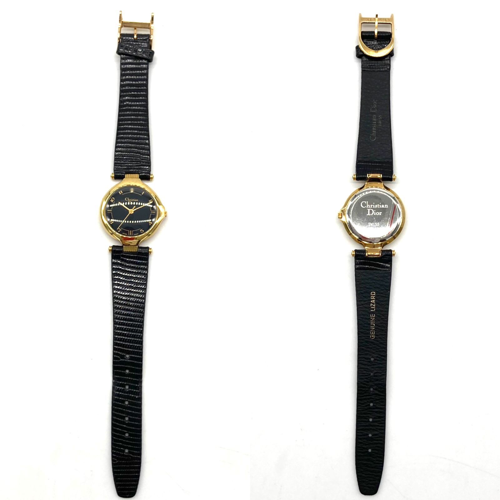▼【不動品】Christian Dior メンズ 腕時計3008