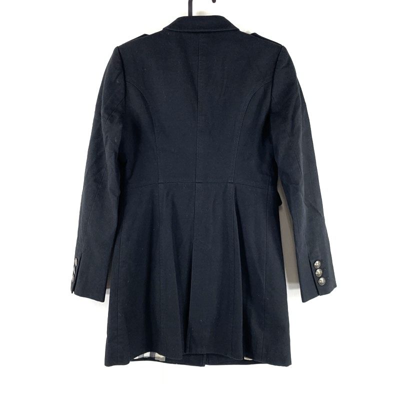 【4/20まで値下】BURBERRY LONDON コート 黒 38 バーバリー バーバリーロンドン BURBERRY LONDON コート 黒 38サイズ 857486