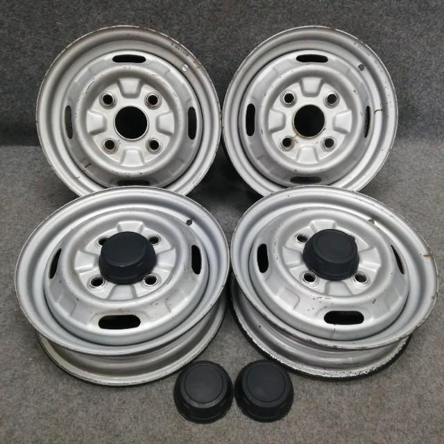 三菱 ミニキャブ U42T U42V ブラボー 純正 スチールホイール MB681323 3.50B×12 PCD114.3 38 4本 3508