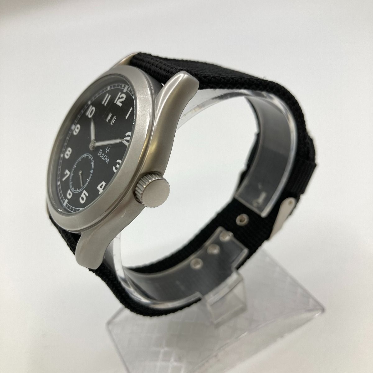 ◎◎BULOVA ブローバ 腕時計 クォーツ メンズ BVM007 ブラック - メルカリ
