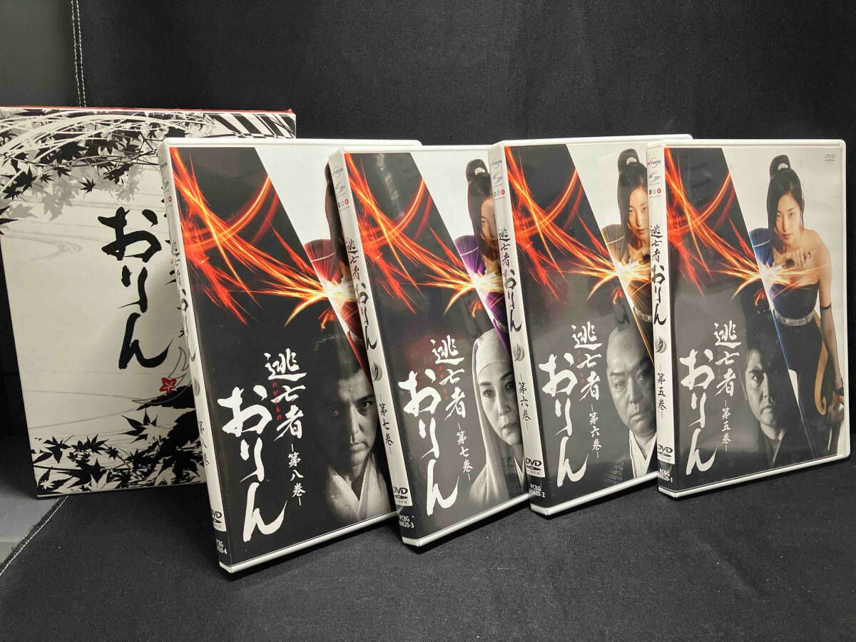 DVD 逃亡者おりん DVD-BOX 下巻 青山倫子・宅麻伸・梶芽衣子・田中健
