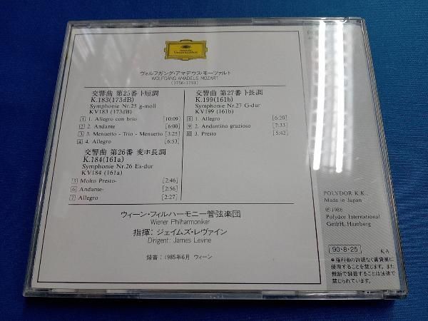 ジェイムズ・レヴァイン/ウィーン・フィルハーモニー管弦楽団 CD