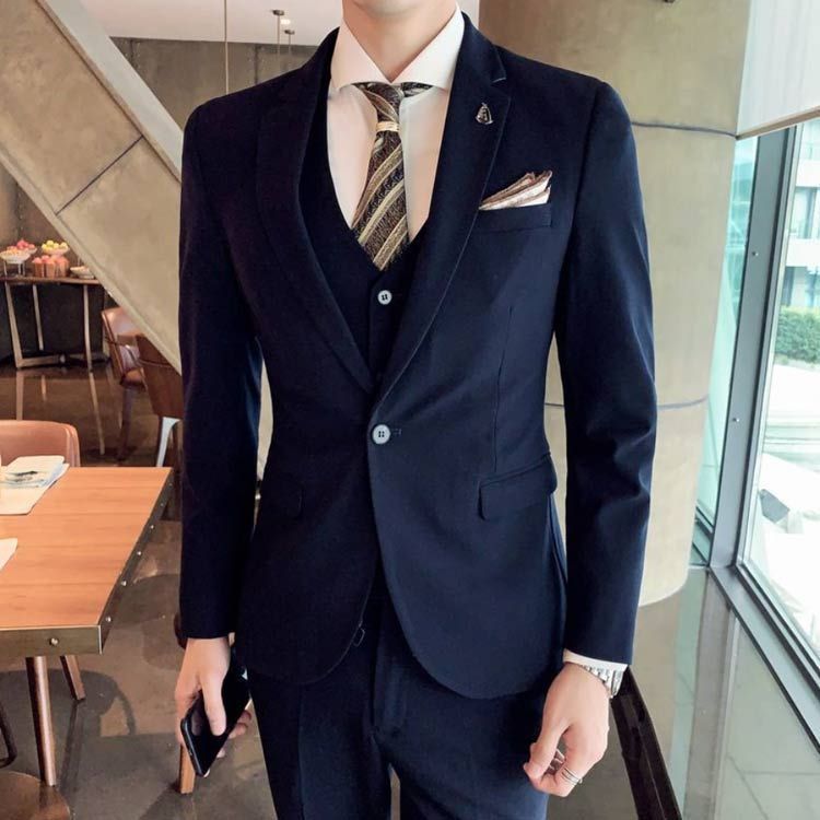 メンズ スーツ スリム メンズスーツ 無地 シンプル オシャレ 3ピーススーツ 上下セット 3点セット ビジネススーツ メンズスーツ スリムスーツ セットアップ スーツ メンズ フォーマルスーツ スーツ ジャケット ベスト ズボン シャツ メンズ スーツ スリム メンズスーツ 無地 シンプル オシャレ 3ピース