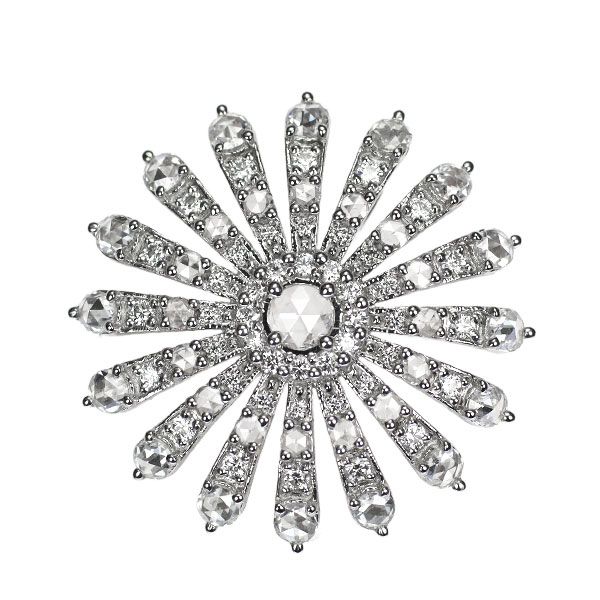 D0.41ct フラワー