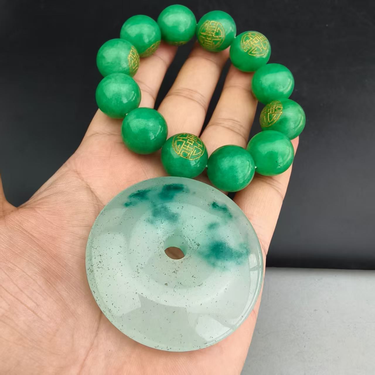 清 中国美術 玉 豆 彫刻 ヒスイ 翡翠 和田玉 古玉 根付 唐物 骨董