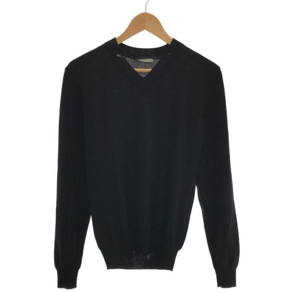 DiorHOMME ディオールオム ダメージ加工ウールVネックニット