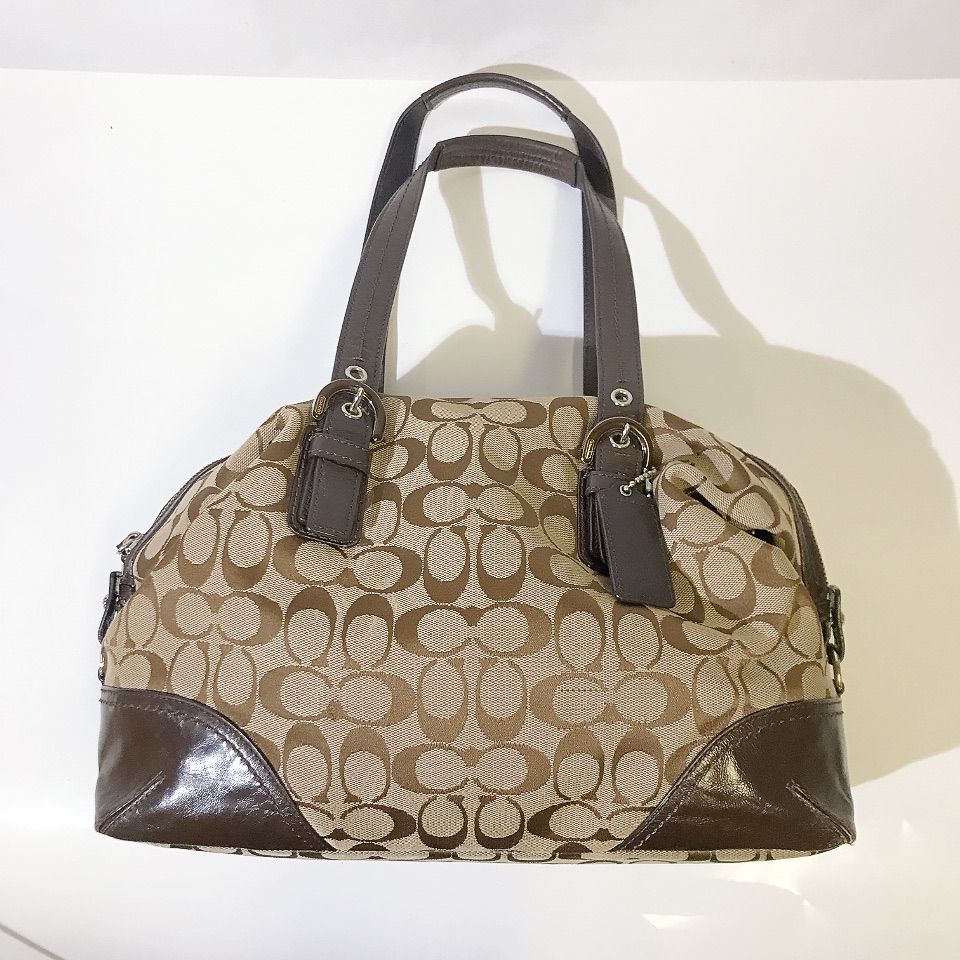 COACH コーチ ミニボストンバッグ シグネチャー COACH(コーチ) シグネチャー ミニボストンバッグ ハンドバッグ