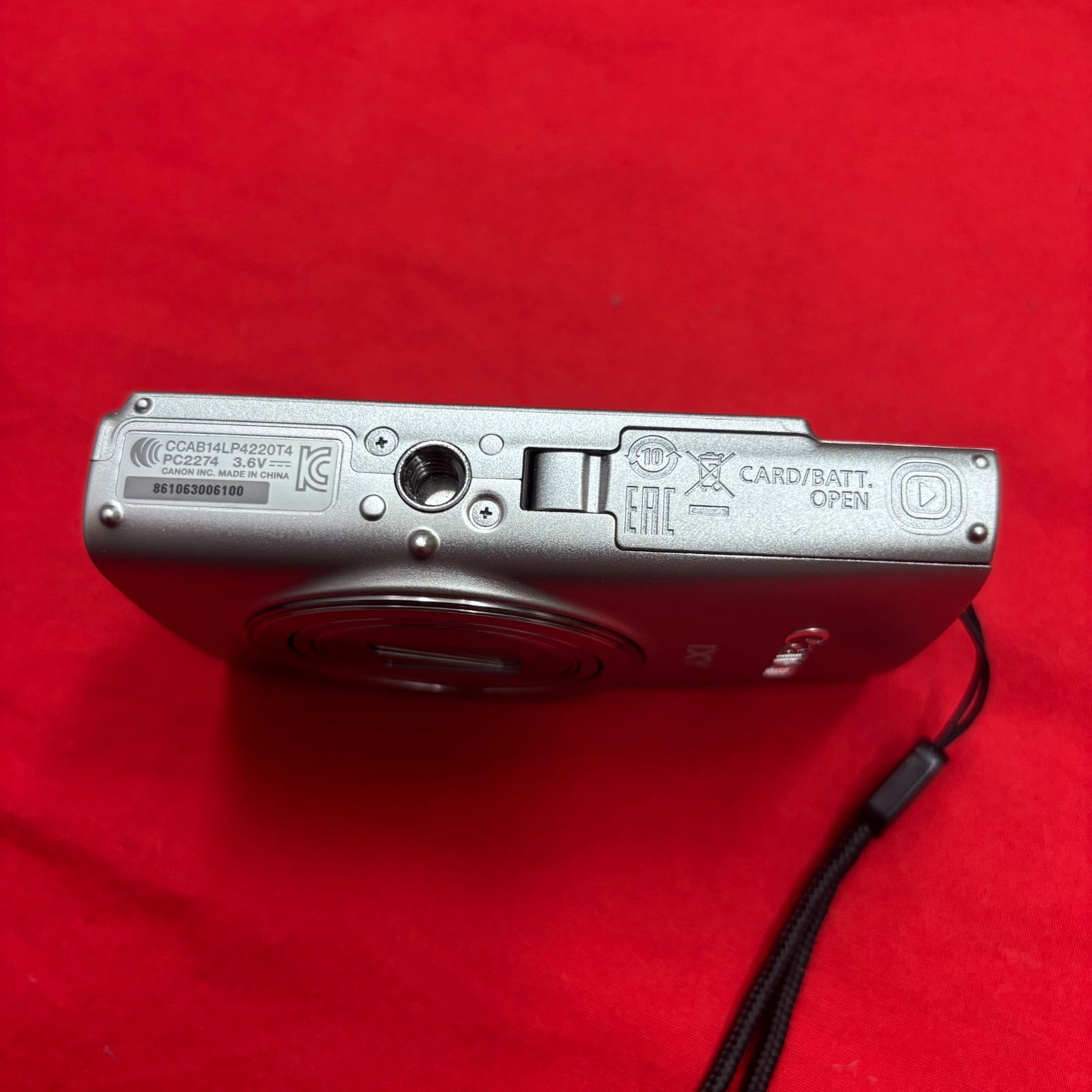 美品 Canon IXY650 デジタルカメラ 本体 シルバー - メルカリ