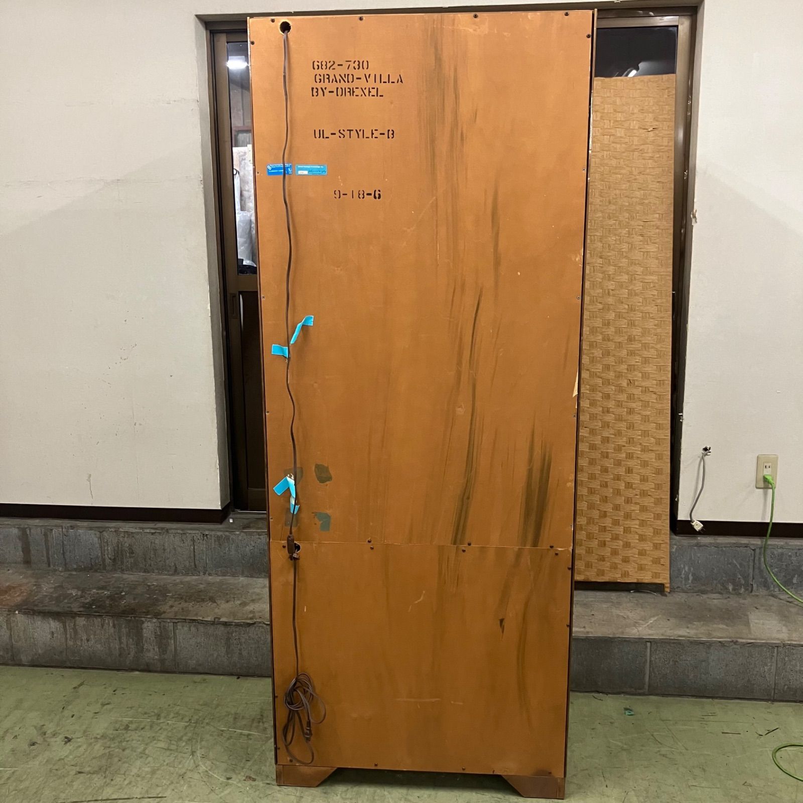 ● げ交渉 DREXEL HERITAGE ドレクセル ヘリテイジ GRAND VILLA グランドヴィラ 飾り棚 直接引き取り推奨 横浜市保土ヶ谷区今井町 WWW_KANDAIZUMI_COM