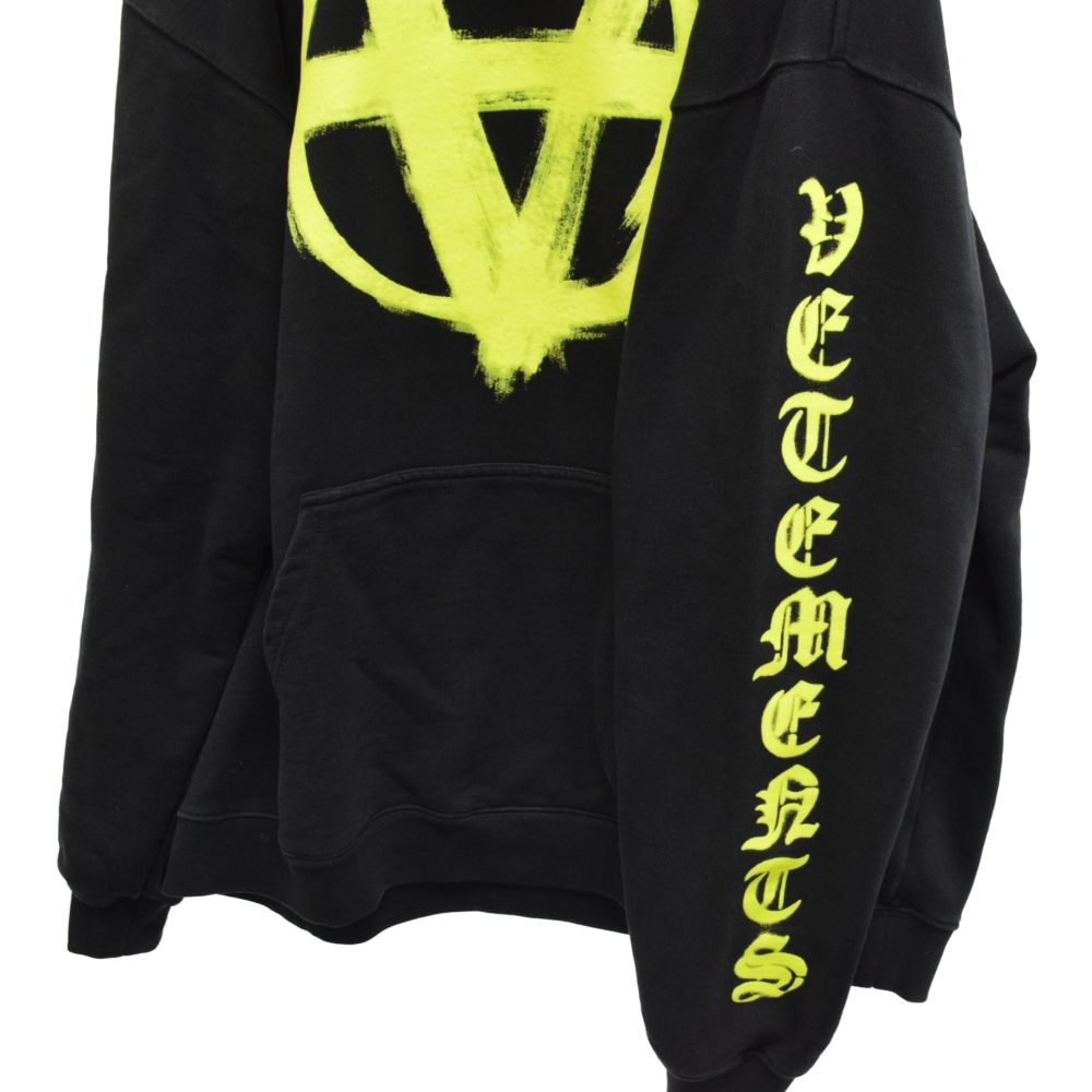 VETEMENTS ヴェトモン 21AW Double Anarchy Hoodie UA52TR830Y ダブル