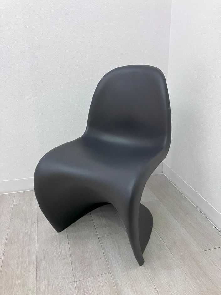 中古品】ヴィトラ パントンチェア ブラック ヴィトラ vitra