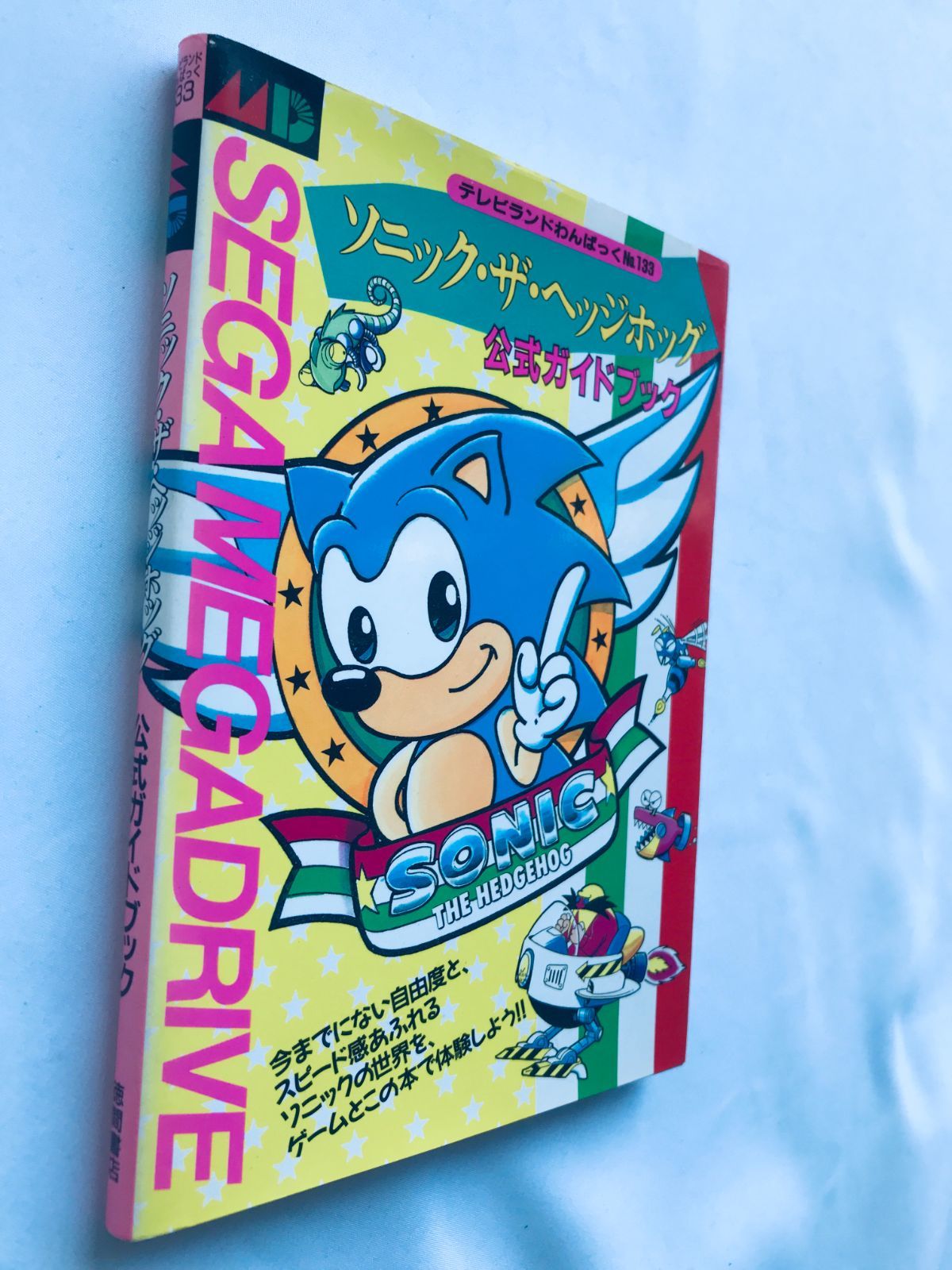 ソニック・ザ・ヘッジホッグ 公式ガイドブック 攻略本 初版 Sonic the