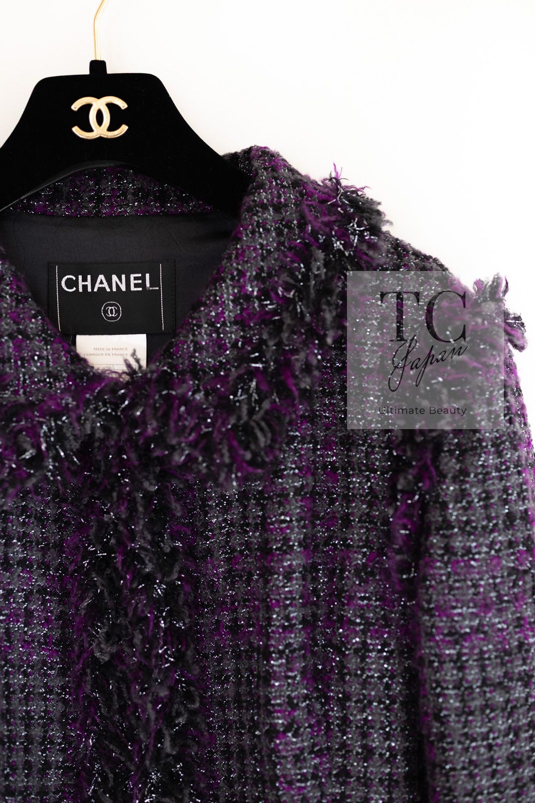 楽天市場】[中古] シャネル ジャケット CHANEL 117万 パープル
