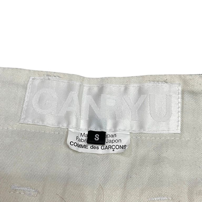 GANRYU 14SS ギンガムチェック柄サルエルショートパンツ ギンガム GANRYU 14SS ギンガムチェック柄サルエルショートパンツ ギンガム